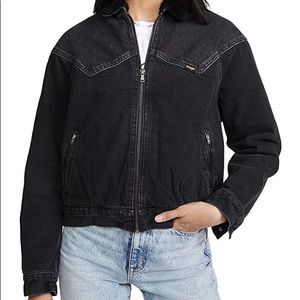 Wrangler Bomber Denim Jacket
